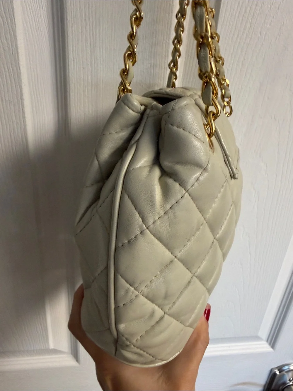 Chanel Vintage Quilted Tassel Bag